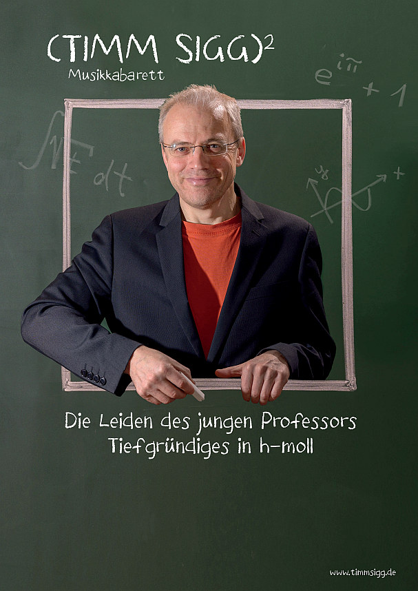 Prof. Timm Sigg Plakatvorlage / Foto © Bernd Schmitt